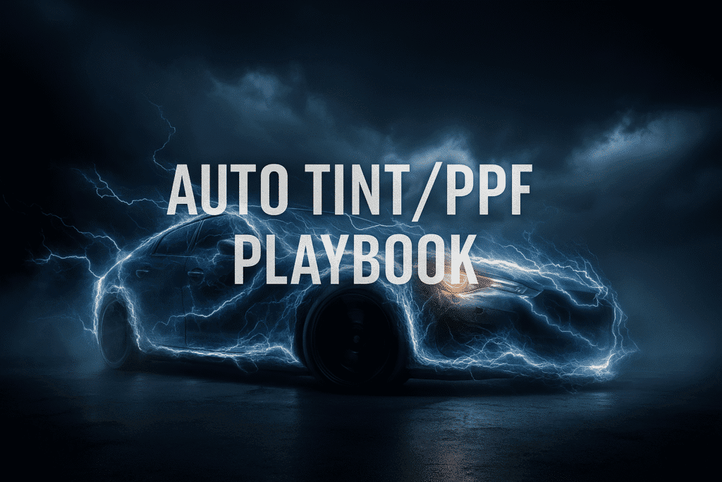 Auto Tint and PPF Playbook - Rewired Tech's Auto Tint and PPF Marketing Strategy